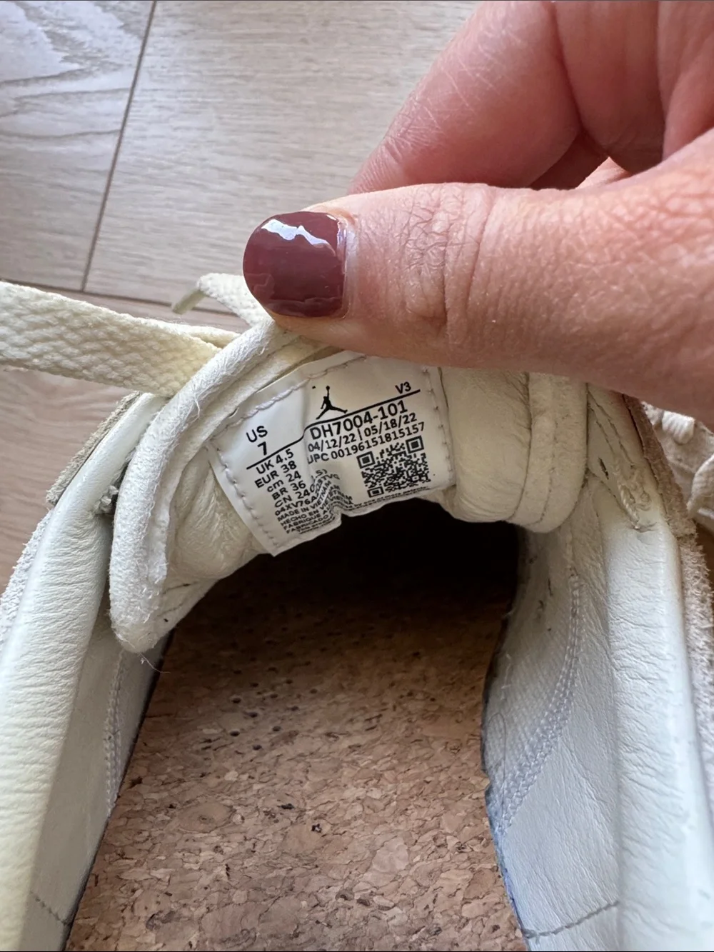 Nike suede upper